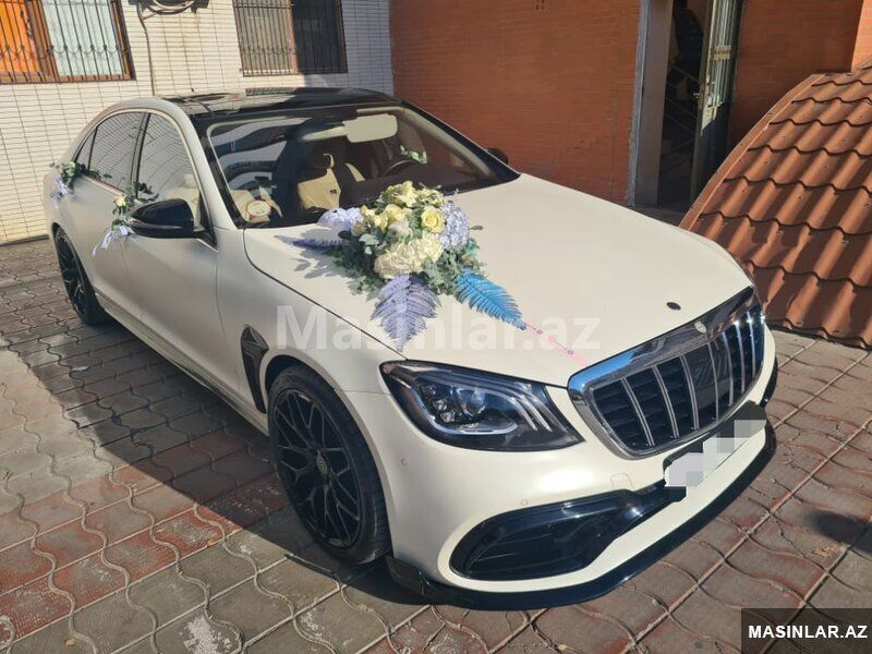 Mercedes S63 Brabus Toy maşıni, 2020 il — Minik avtomobili icarəsi, Bakı (2)