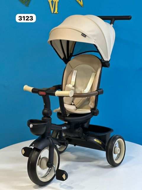 Üçtəkərli velosiped XG2 3123, bej/qara, 1-4 yaş — Bakı