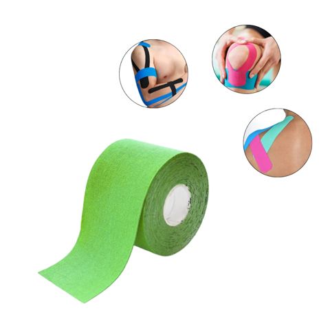Kinezio teyp Kahnsport-0163, 500x500x5 sm, yaşıl — Bakı
