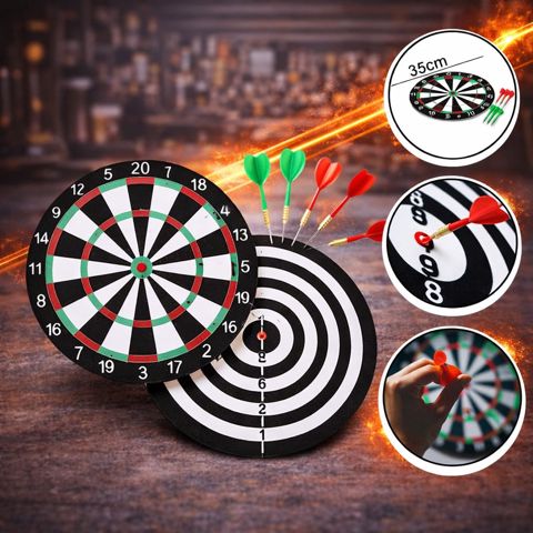 Darts 1044/1 taxta, qara, diametr 35 sm — Bakı