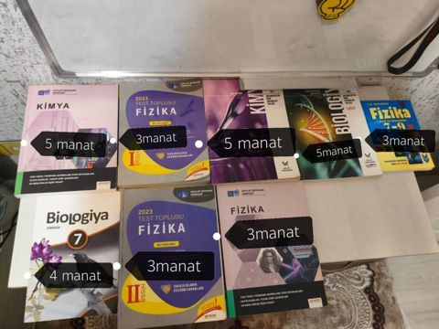 Dərslik və test topluları satılır: - Kimya – Dövlət İmtahan Mərkəzi — Bakı