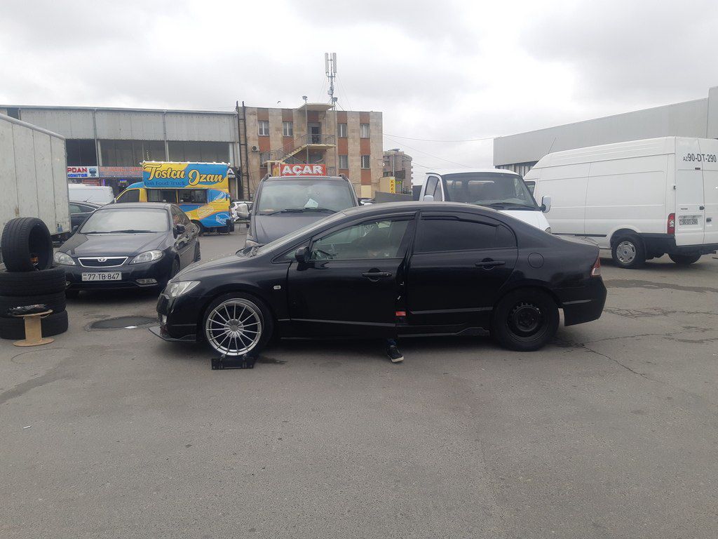 Honda Civic, 1.8 L, 2008 il, 198 000 km 77-VO-286 — Avtomobillər, Bakı (5)