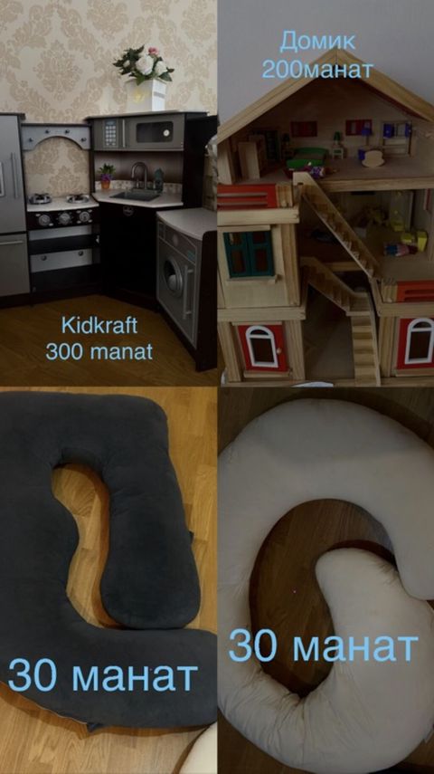Kidkraft uşaq mətbəxi – 300 manat. Realistik dizayn: soba, qaz — Bakı