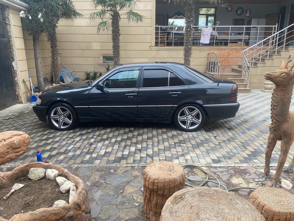 Mercedes C 200, 2.0 L, 1995 il, 250 000 km — Avtomobillər, Bakı (8)