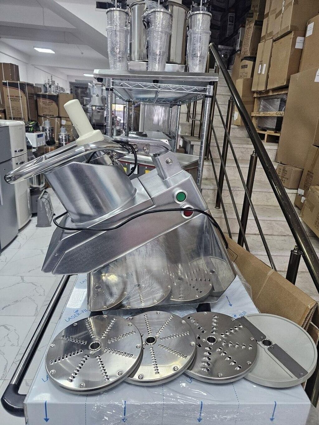 Tərəvəz doğrayıcı Peşəkar tərəvəz doğrayıcı Paslanmaz metaldan — Mətbəx əşyaları, Bakı (8)
