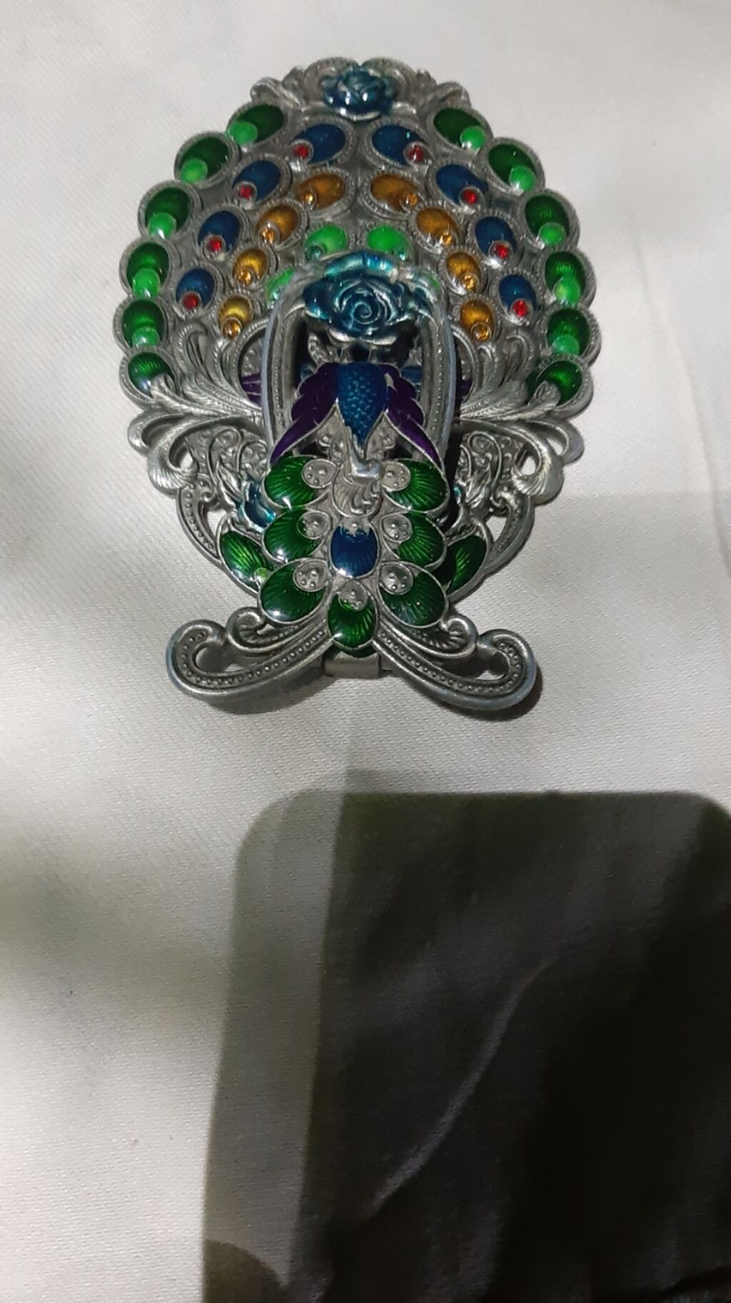 Bəzəkli əl güzgüsü - Material: metal karkas, şüşə güzgü - Dizayn — Makiyaj, Bakı (4)