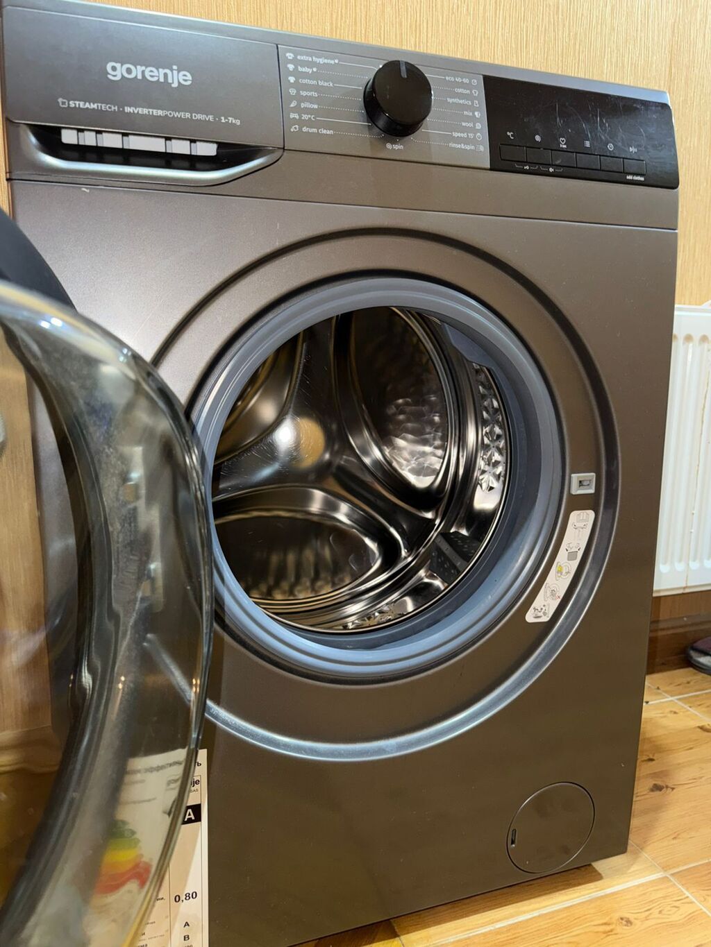 Gorenje önyükləməli paltaryuyan maşın Xüsusiyyətlər: - Steamtech — Çamaşır maşınları, Digah