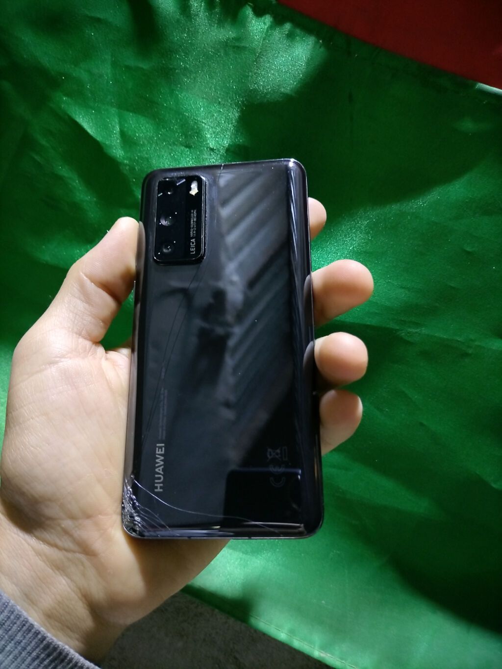 Huawei P40 4G, 128 GB, rəng - Qara, Sensor, Barmaq izi, Simsiz şarj — Huawei, Cəlilabad (2)