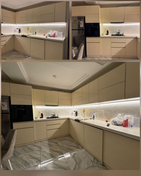 *599₼ mətbəx mebeli satılır*‼ ÖLÇÜ:-3.5*3 üzərində verilir — Bakı