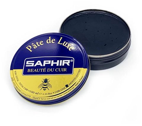 Krem Saphir Pate De Luxe 01 Black hamar dərili ayaqqabılar üçün, qara, 50 ml — Bakı
