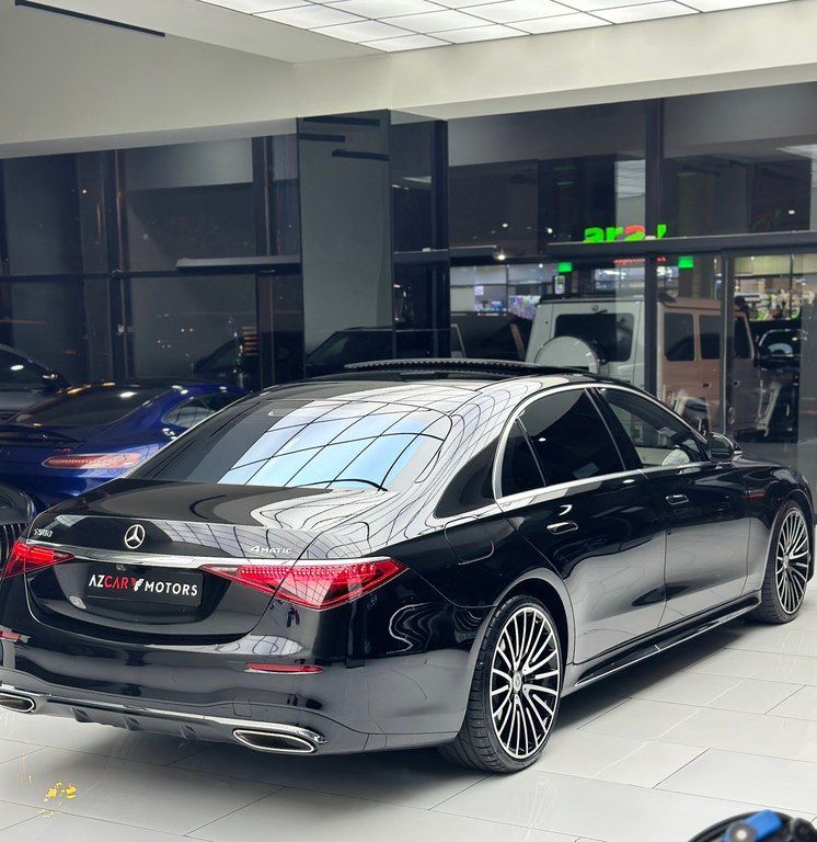 Mercedes S 580 4MATIC, 4.0 L, 2022 il, 58 000 km — Avtomobillər, Bakı (7)