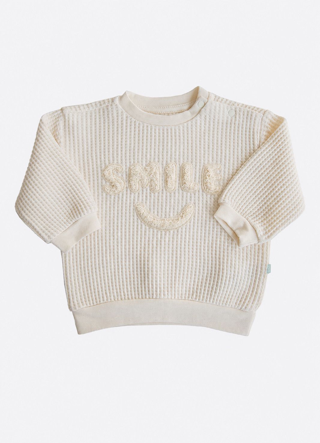 Şalvarlı dəst Kitikate Smile, bej, pambıq, ölçü 9-12 ay — Mallar, Bakı (2)