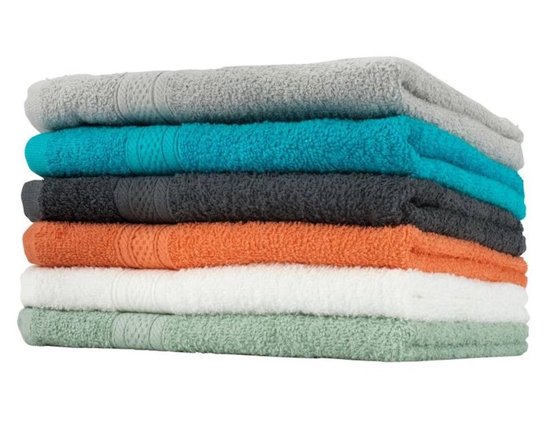 Hamam dəsmalı Jysk Uppsala, 65x130 sm, pambıq, açıq boz — Mallar, Bakı (2)