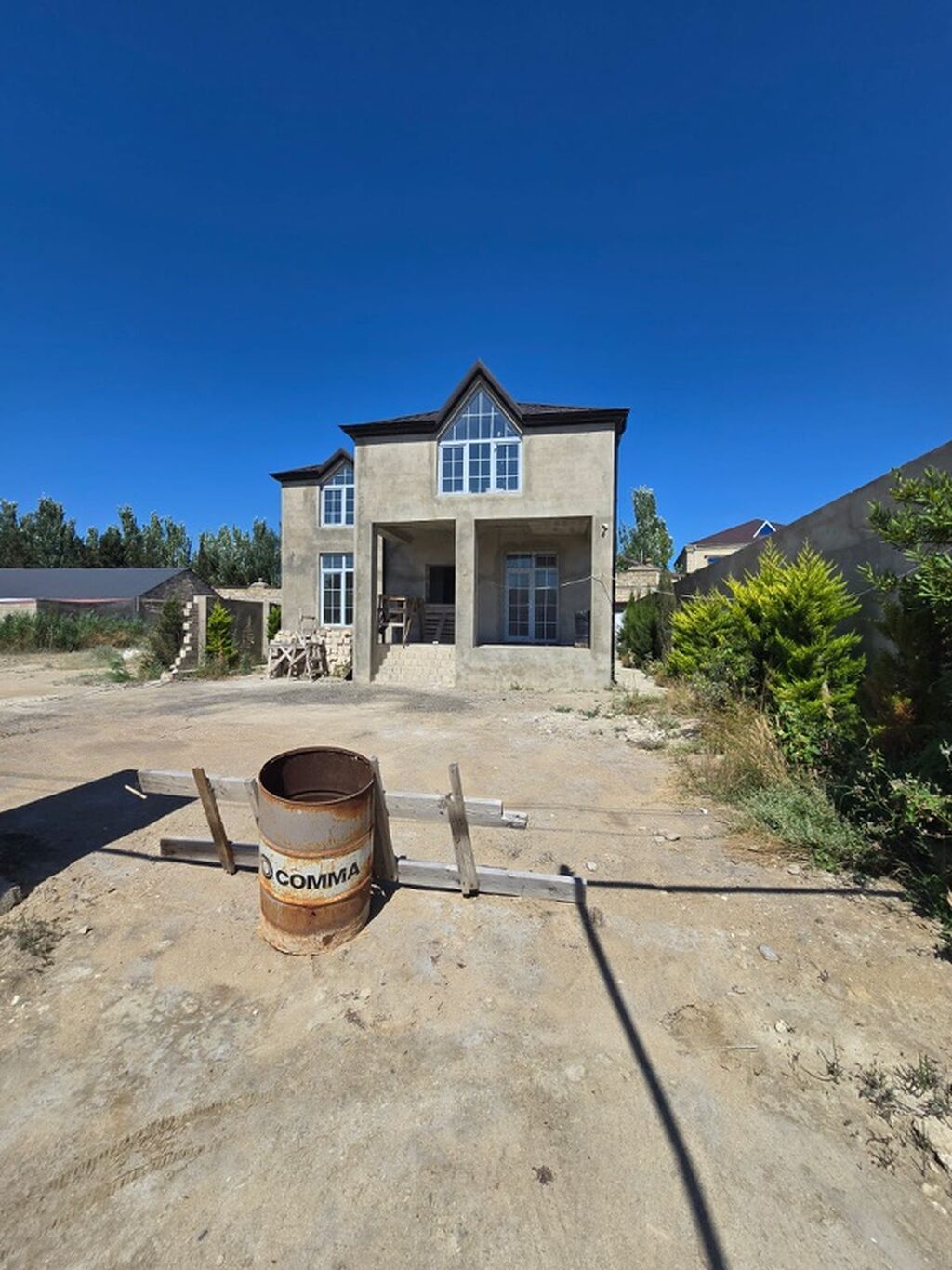 5 otaqlı, 240 kv. m, Təmirsiz — Ev, villa, Digah (3)