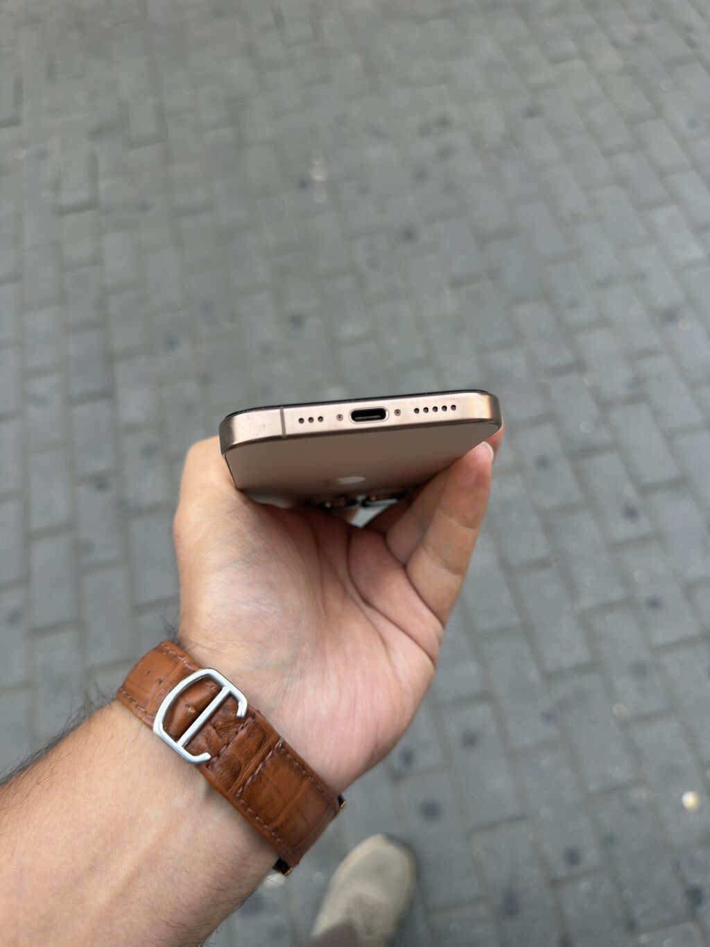 IPhone 16 Pro, 256 GB, Desert Titanium, Zəmanət, Sənədlərlə — Apple iPhone, Bakı (5)