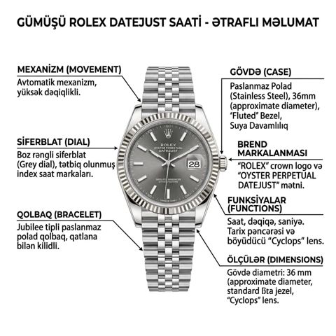 Qol saatı qadın üçün 0070 — Bakı