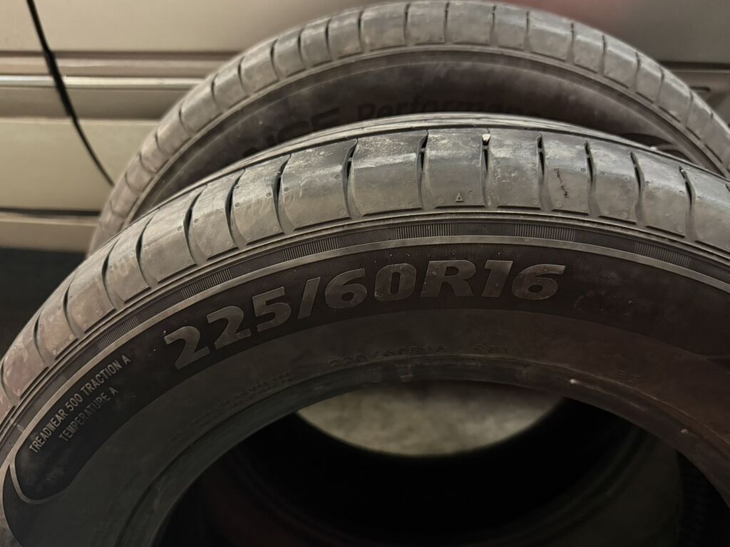Ölçü: 225/60 R16-cüt sekilde 4 eded -BYD quin 30 km surlub tekerler — Şinlər, Digah (2)