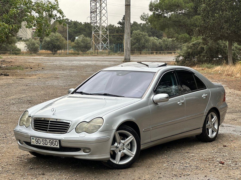 Mercedes C 240, 2.6 L, 2001 il, 385 784 km 90-SD-960 — Avtomobillər, Sumqayıt (3)