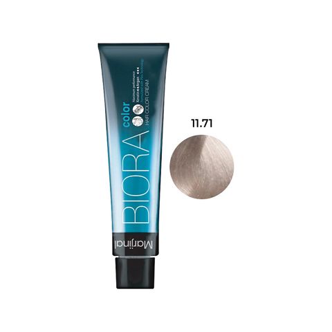 Saç üçün krem-boya Biora 11.71 ultra açıcı gümüş 100 ml — Bakı