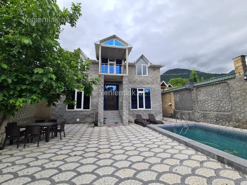 Günlük 5 otaqlı Həyət evi / Villa, 200 m², Qəbələ — Ev, villa, Qəbələ (2)