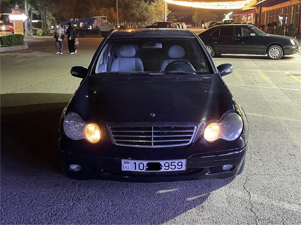 Mercedes C 200, 1.8 L, 2001 il, 255 500 km — Avtomobillər, Bakı (2)