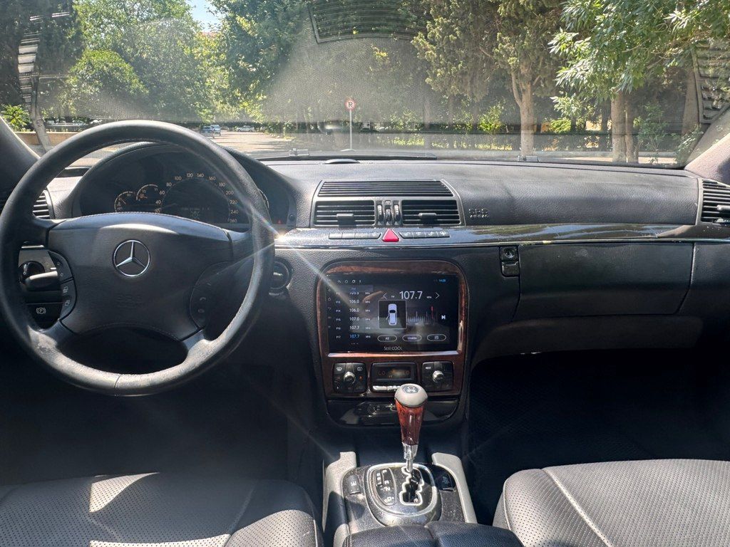 Mercedes S 350, 3.7 L, 2004 il, 332 000 km — Avtomobillər, Bakı (7)