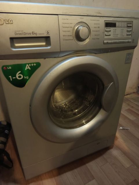 LG 6 kg əla vəziyyətdəustada olmayıb 5 il işləyib. qiymət sondu — Sumqayıt