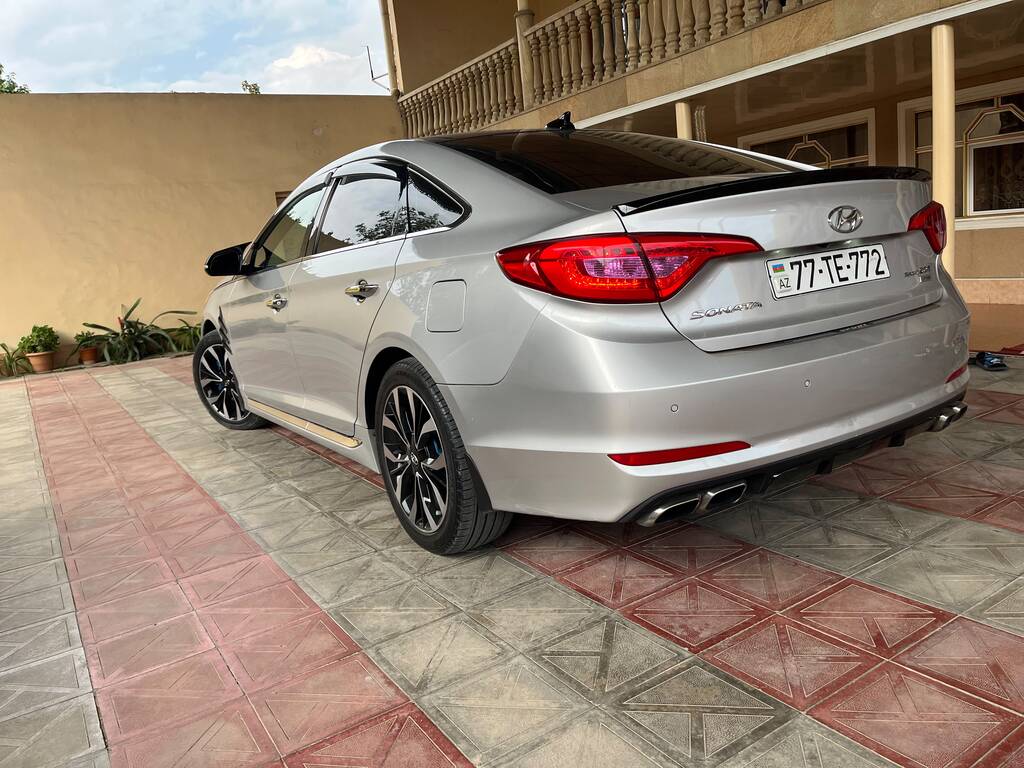 Hyundai Sonata, 2.0 L, 2014 il, 180 000 km — Avtomobillər, Şəmkir (4)