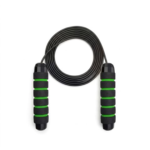 Atlanma ipi Jump Rope, 200 sm, Yaşıl, Plastik — Bakı