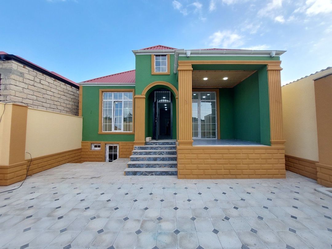 Satılır 4 otaqlı həyət evi/bağ evi 110 m² — Ev, villa, Bakı (4)