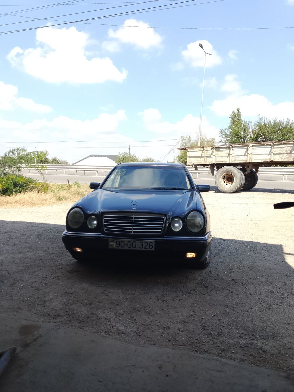 Mercedes-Benz E-Class: 2.3 l 1996 il Sedan 90-GG-326 — Avtomobillər, Goranboy (2)