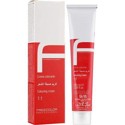 Saçlar üçün krem-boya Freecolor Professional ton 1/0 Nero, 100 ml — Bakı