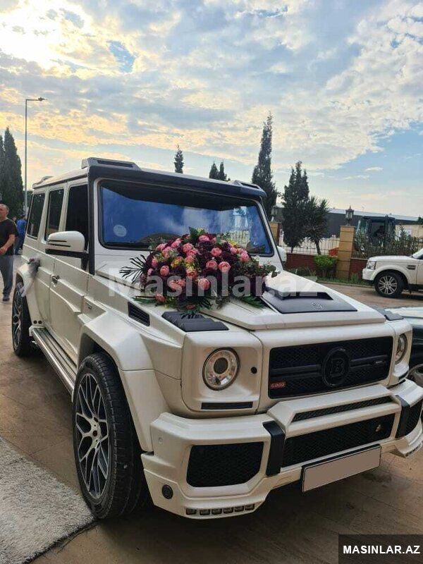 Mercedes Qalik Brabus, 2018 il — Minik avtomobili icarəsi, Bakı (2)
