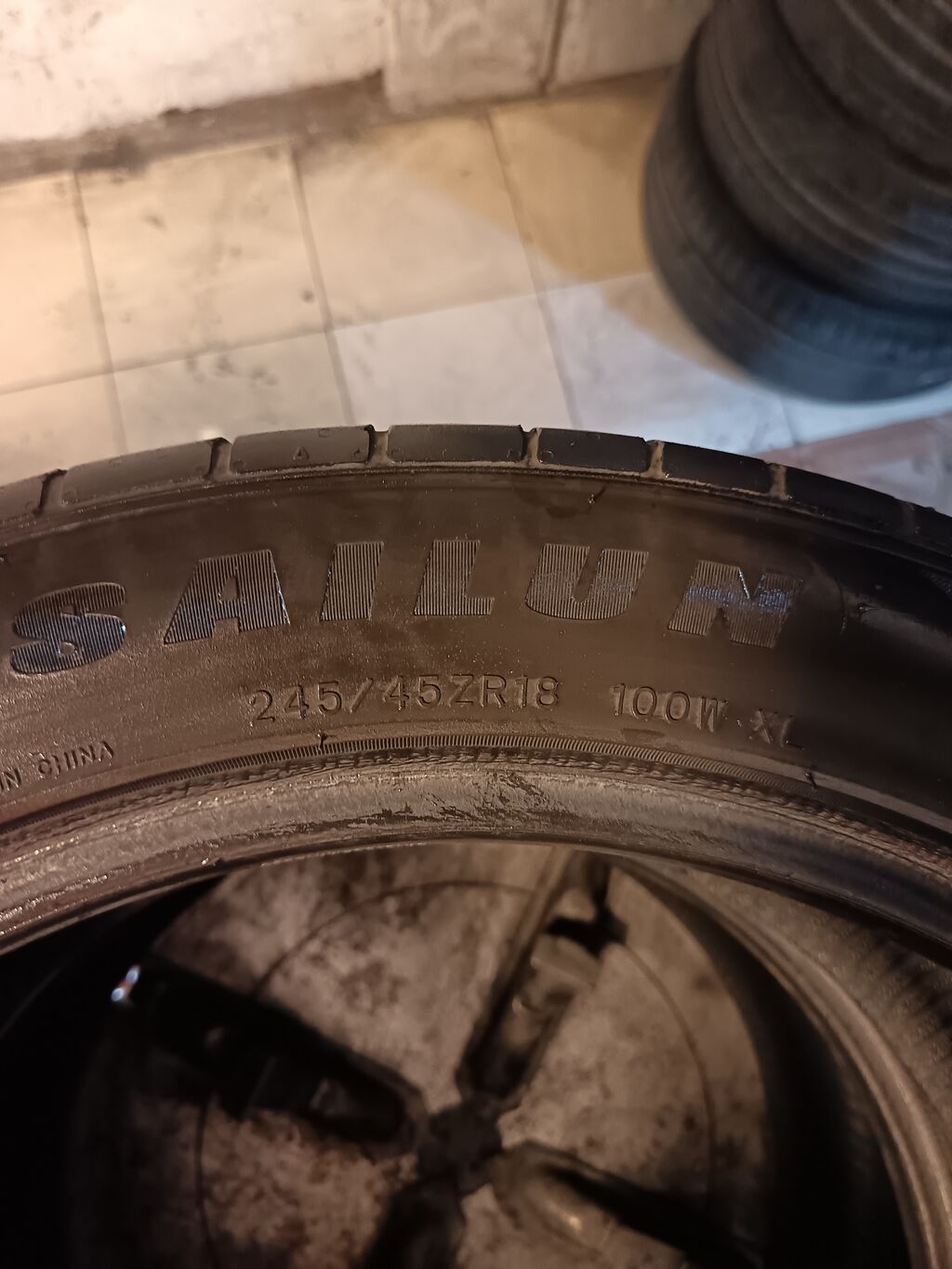 Sailun avtomobil şinləri dəsti - Ölçü: 245/45 ZR18 - Yük və sürət — Şinlər, Bakı (3)