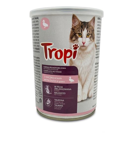 Konserv Tropi With duck in gravy, 400 q — Bakı