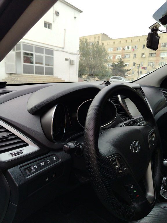 Hyundai Santa Fe, 2.0 L, 2015 il, 199 000 km 77-BQ-373 — Avtomobillər, Bakı (10)