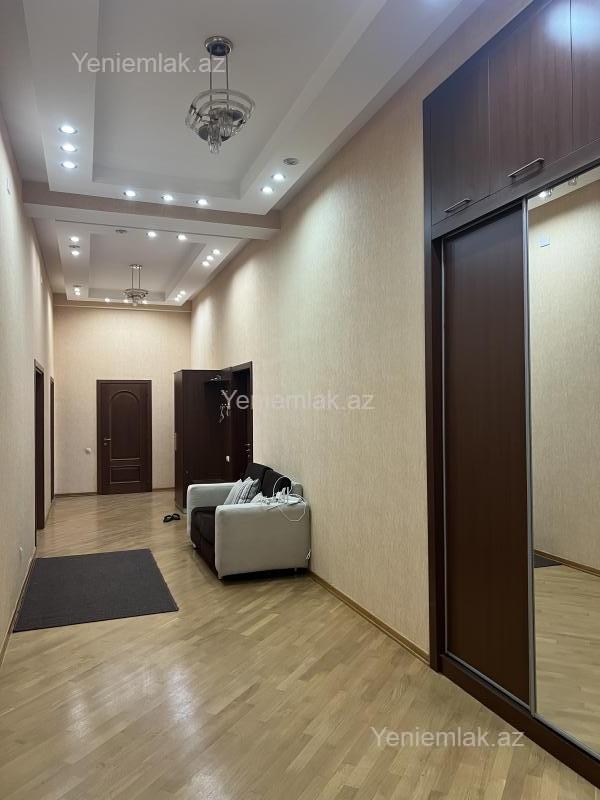 Kirayə 4 otaqlı Bina evi menzil (Yeni tikili), 202 m², Nəsimi rayonu — Mənzil, Bakı (11)