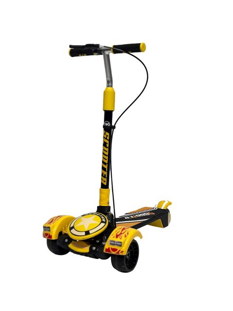 Uşaqlar üçün samokat Scooter-005 Yellow — Bakı