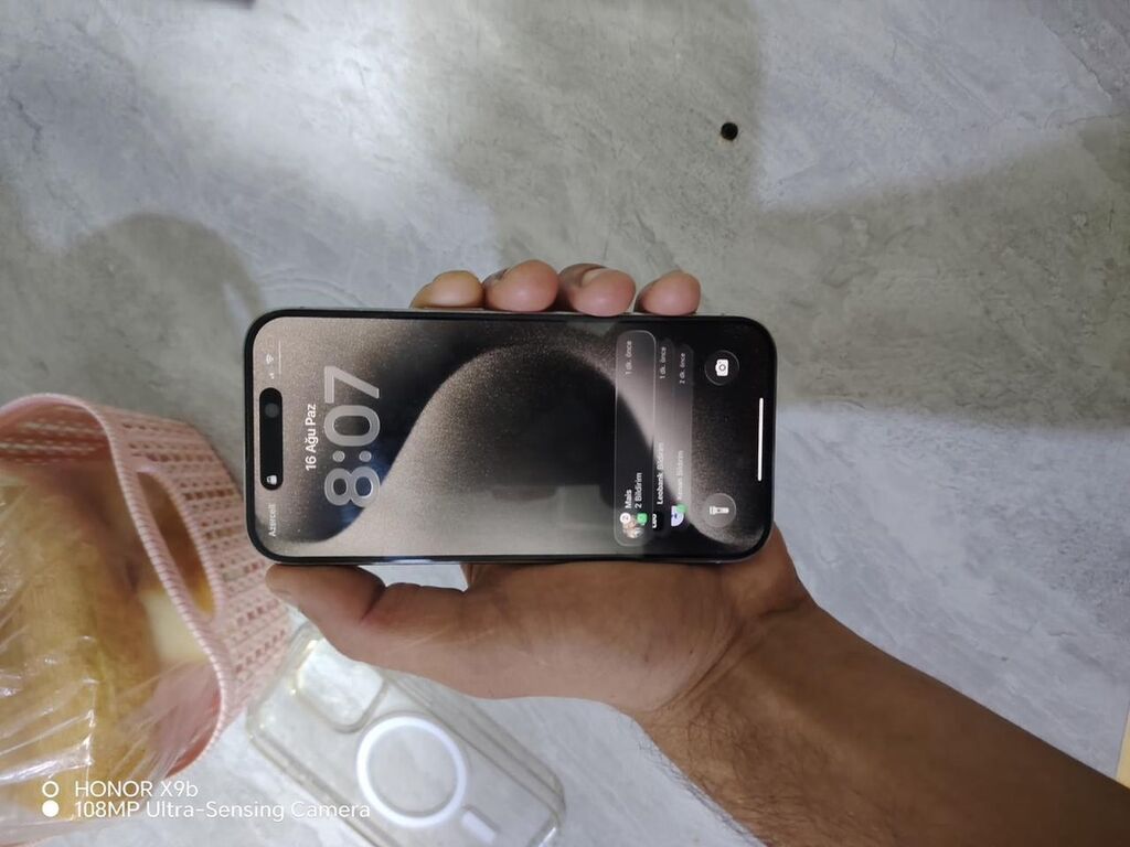 IPhone 15 Pro, Natural Titanium, Face ID — Apple iPhone, Bakı (2)