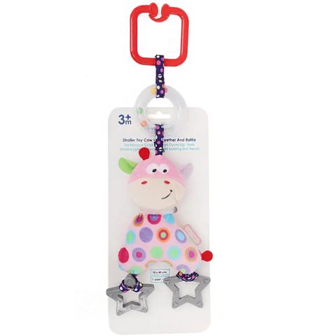 Asma cığcığa Babyjem İnək, peluş, çəhrayı — Bakı