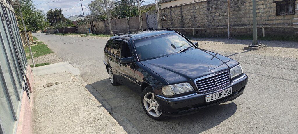 Mercedes C 180, 1.8 L, 2000 il, 290 000 km 90-UF-459 — Avtomobillər, Şirvan (6)