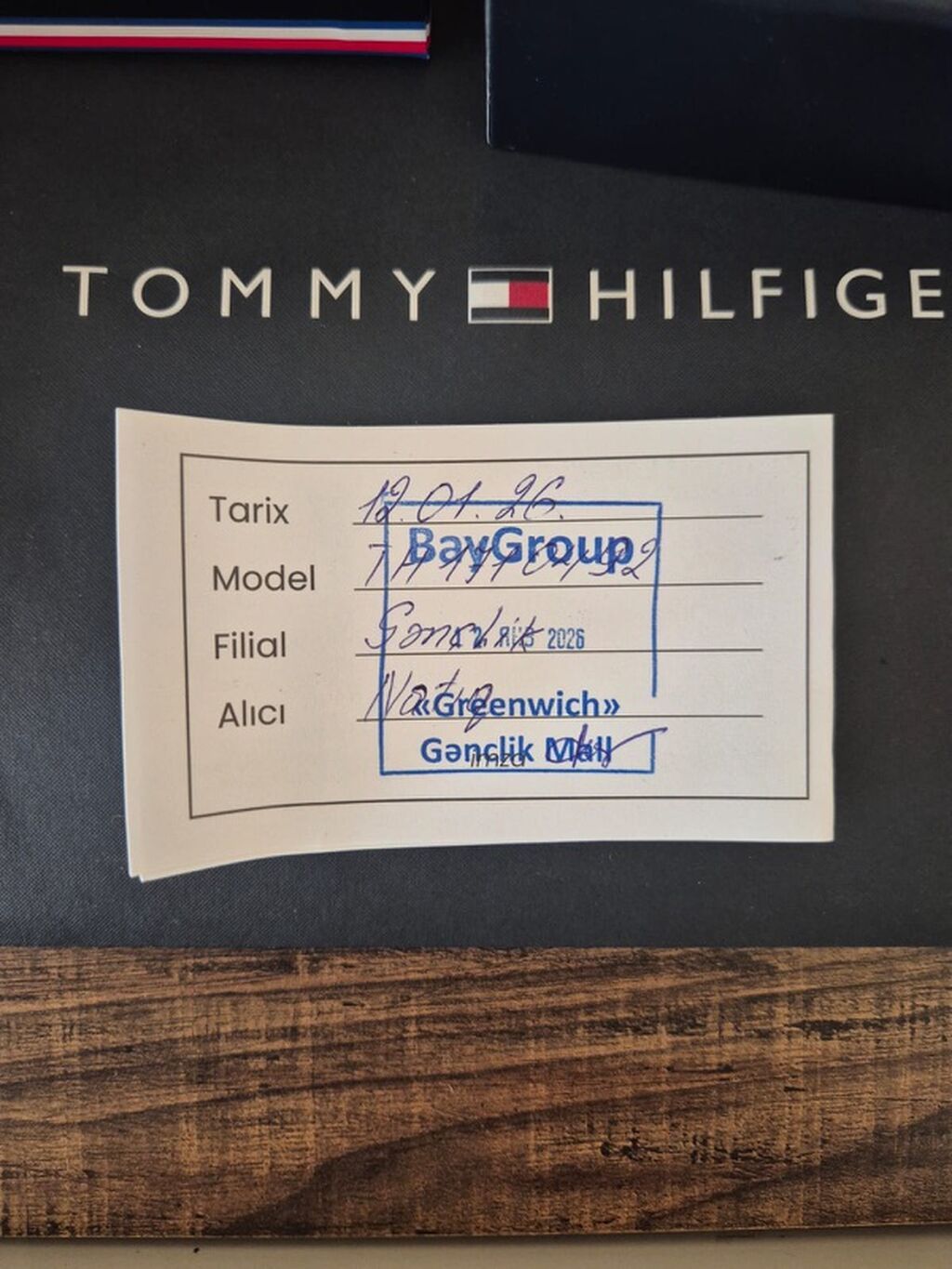 Tommy Hilfiger kişi qol saatı - Brend: Tommy Hilfiger (Watches — Qol saatları, Bakı (5)