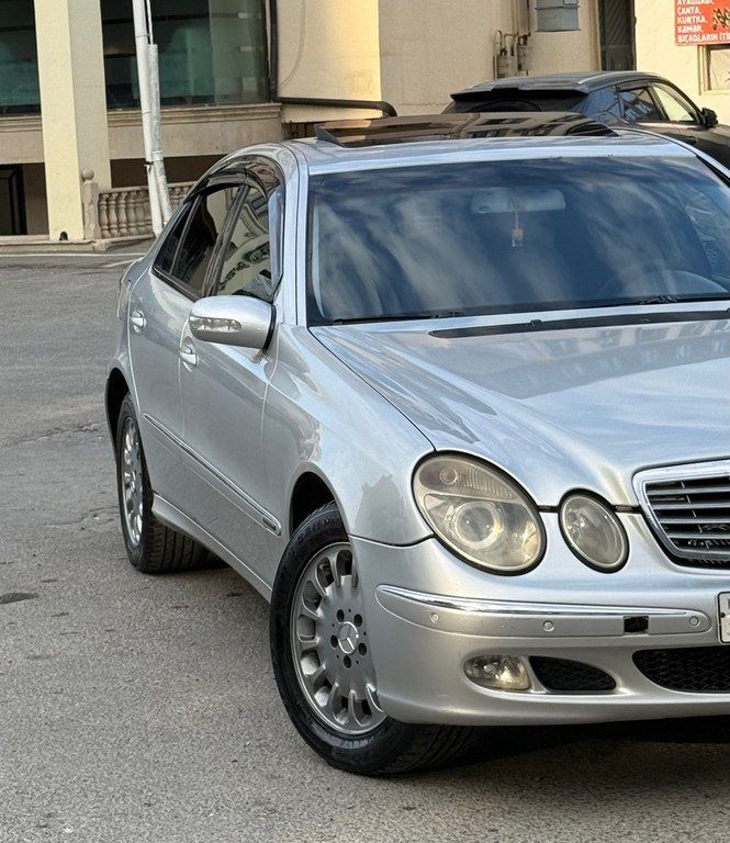 Mercedes E 270, 2.7 L, 2002 il, 490 000 km — Avtomobillər, Bakı (4)