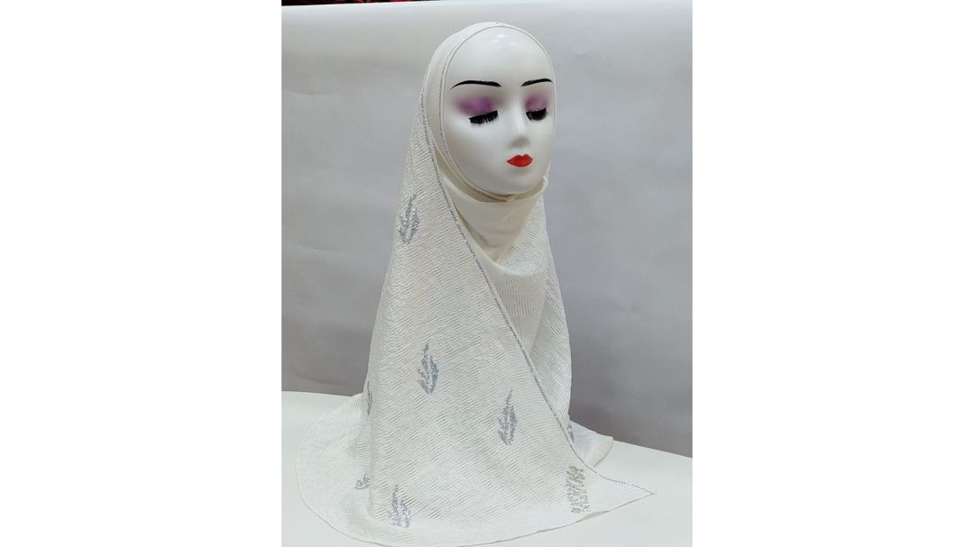 Hazır hicab, kətan, ağ — Mallar, Bakı