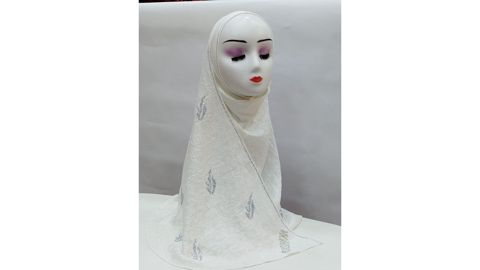 Hazır hicab, kətan, ağ — Bakı