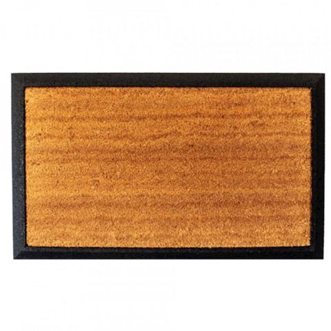 Qapı qabağı xalça Lako Kokosmatte, 45x75 sm, kokos lifi, qəhvəyi — Bakı