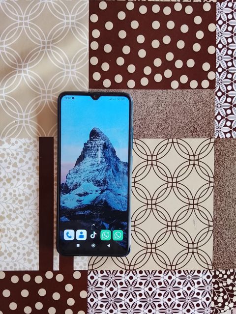 Redmi 12C, 128 GB, rəng - Göy, Barmaq izi — Bakı