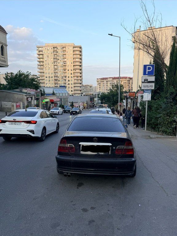BMW 320, 2.0 L, 1999 il, 390 000 km — Avtomobillər, Bakı (4)
