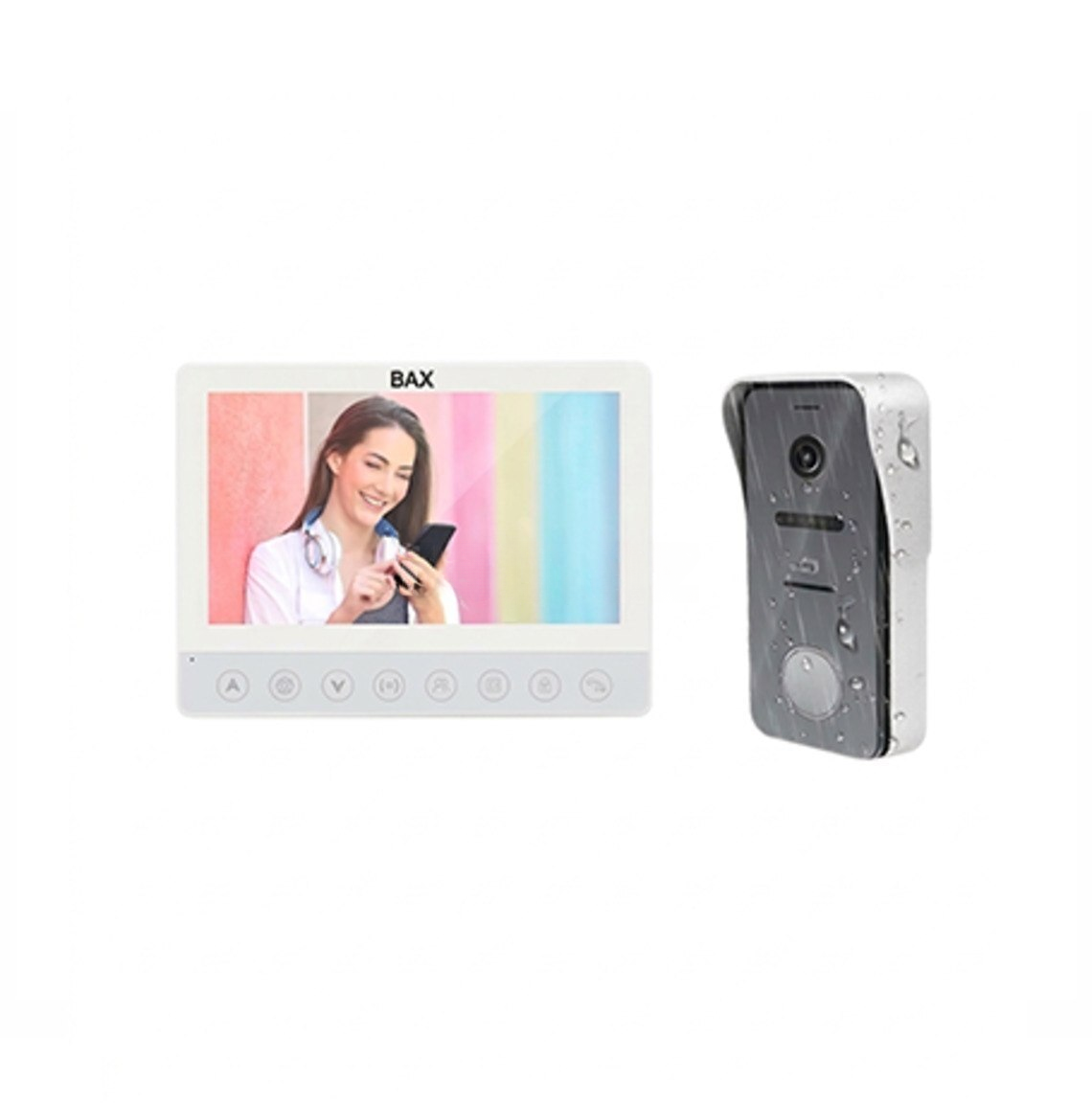 Domofon komplekti BAX BX-M370 + BX-P208 — Mallar, Bakı (3)