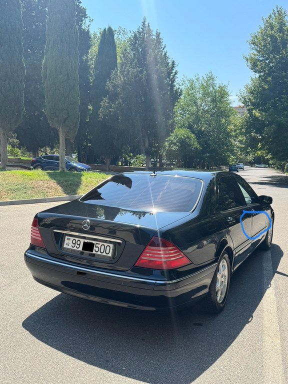 Mercedes S 350, 3.7 L, 2004 il, 332 000 km — Avtomobillər, Bakı (4)